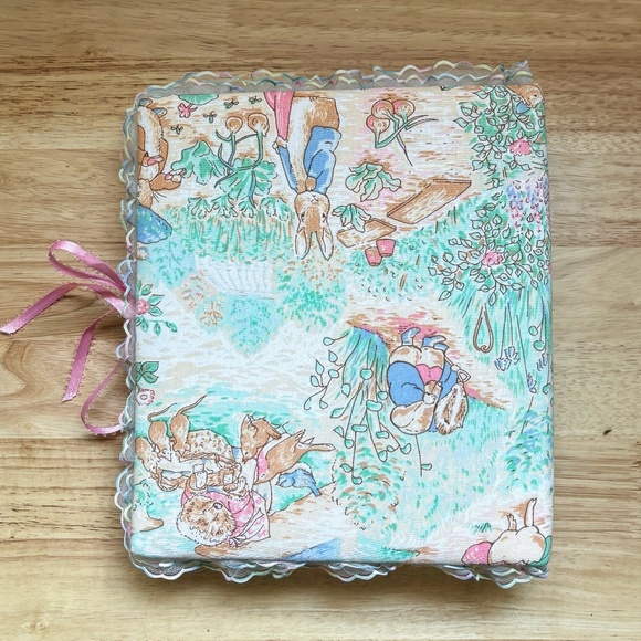 Handmade fabric Peter Rabbit Photo Album - Picture 3 of 6